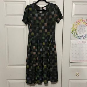 Muted lularoe Amelia dress